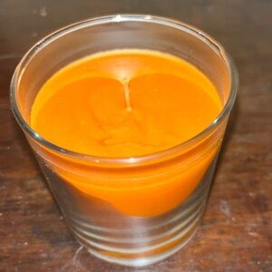 Pumpkin Pie 8 oz Scented Candle Tumbler w lid by Signature Homestyles